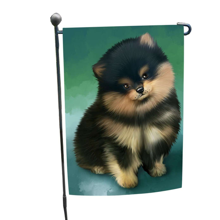 Pomeranian Dog Garden Flag