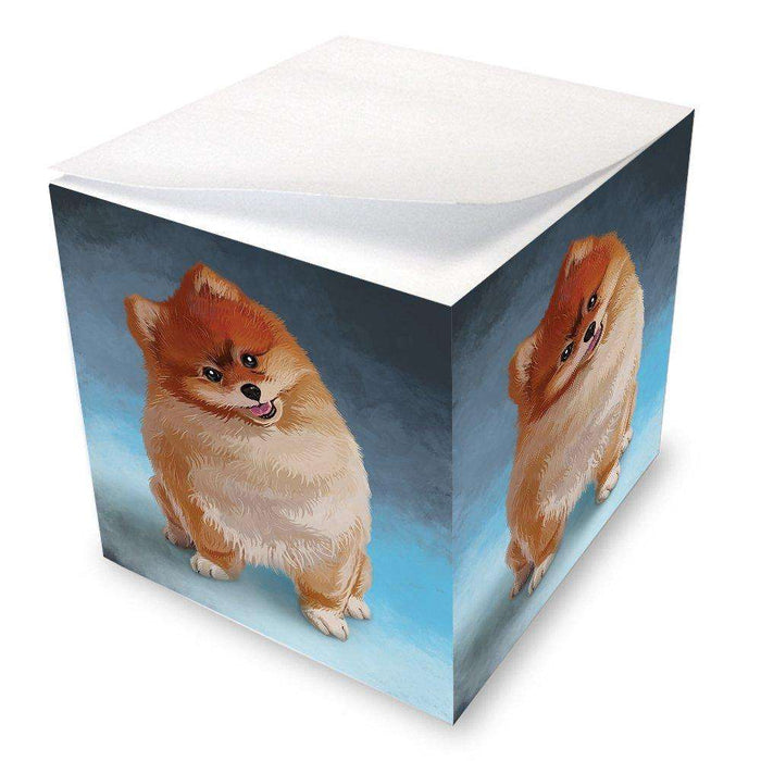 Pomeranian Dog Note Cube NOC48046