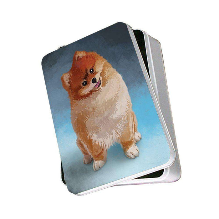 Pomeranian Dog Photo Storage Tin PITN48046