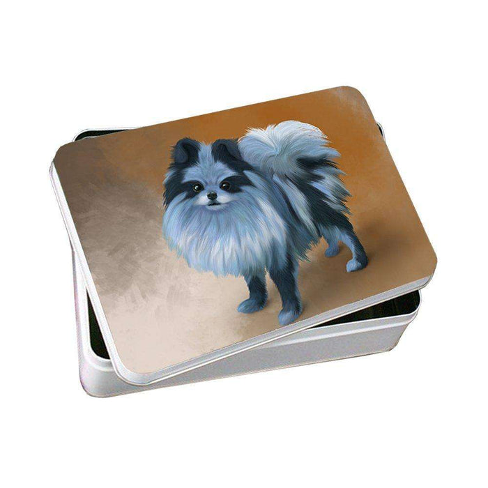 Pomeranian Dog Photo Storage Tin PITN48047