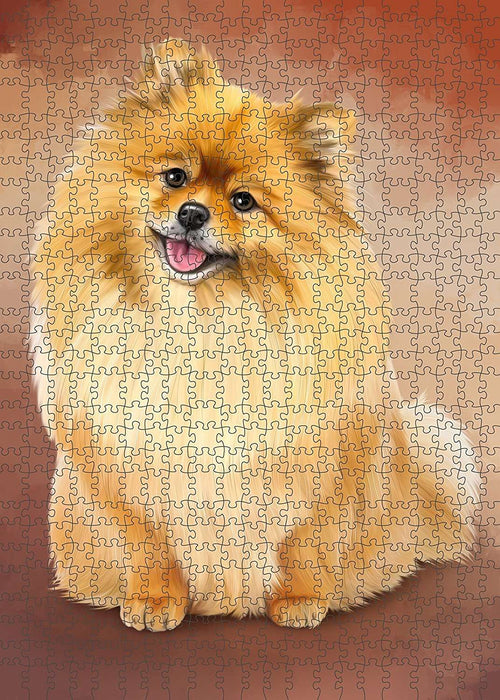 Pomeranian Dog Puzzle with Photo Tin PUZL1614