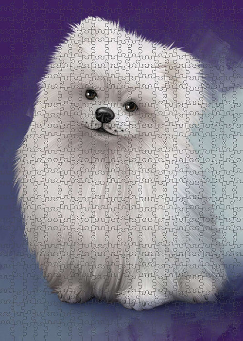 Pomeranian Dog Puzzle with Photo Tin PUZL1620