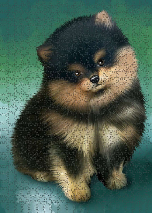 Pomeranian Dog Puzzle with Photo Tin PUZL1623