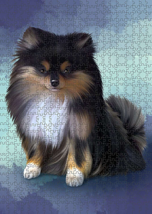 Pomeranian Puzzle with Photo Tin PUZL48174