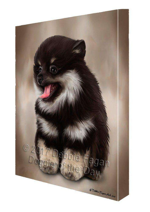 Pomeranian Spitz Dog Canvas Wall Art