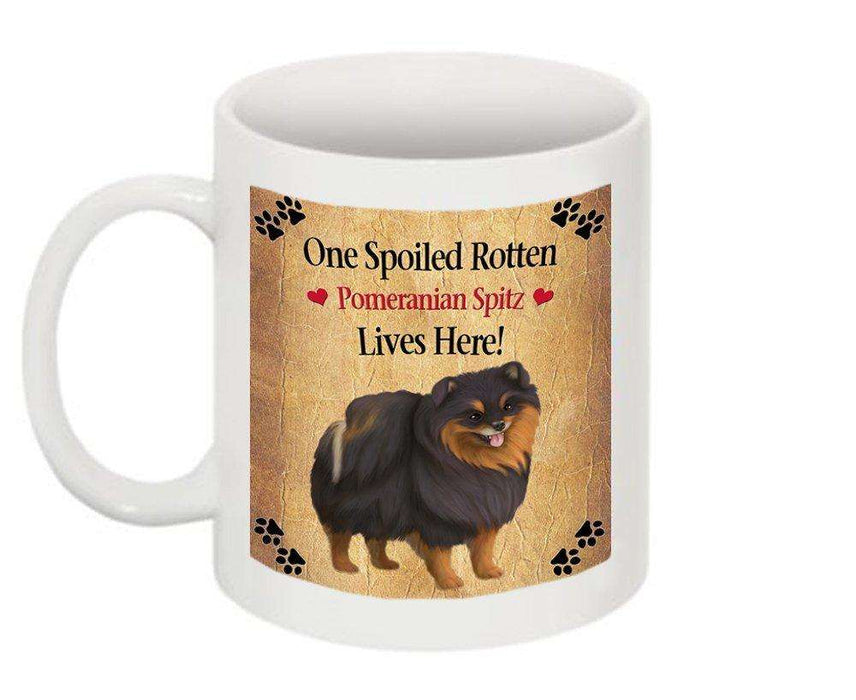 Pomeranian Spitz Spoiled Rotten Dog Mug