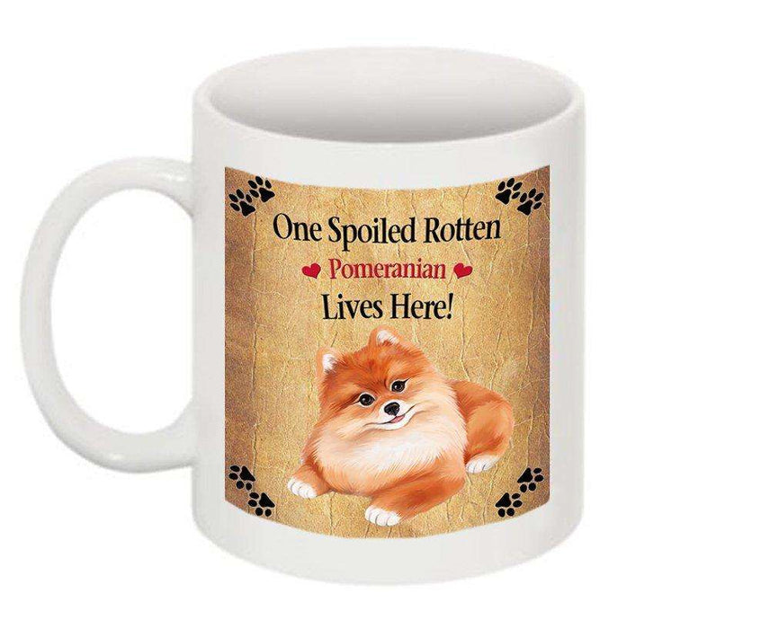 Pomeranian Spoiled Rotten Dog Mug