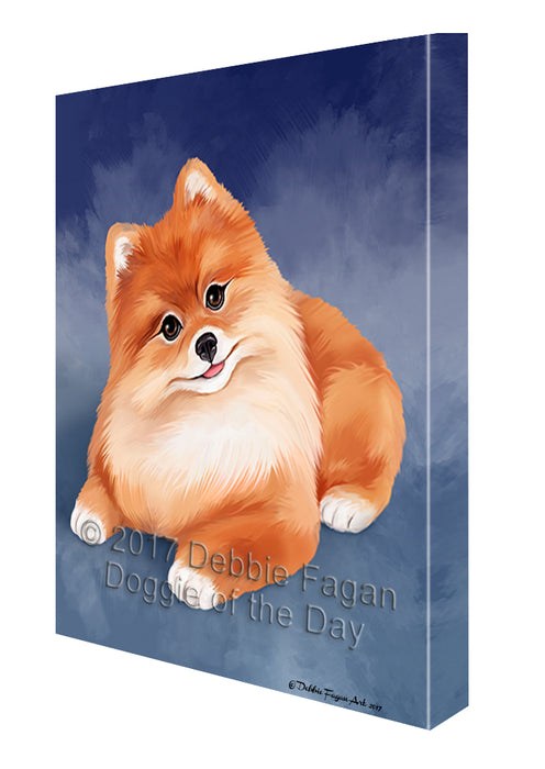 Pomeranian Dog Canvas Wall Art CVS48423