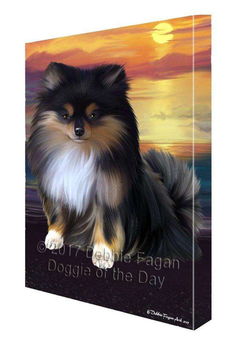 Pomeranians Dog Canvas Wall Art D455