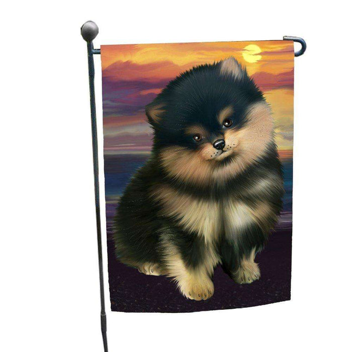 Pomeranians Dog Garden Flag