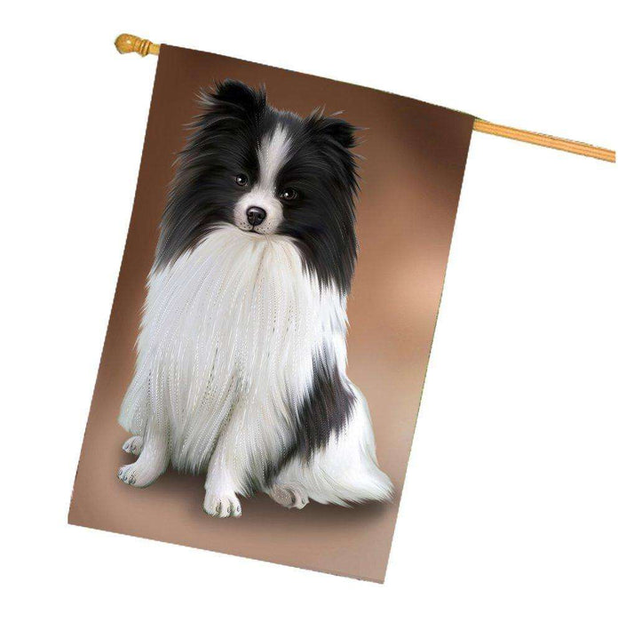 Pomeranians Dog House Flag HF355