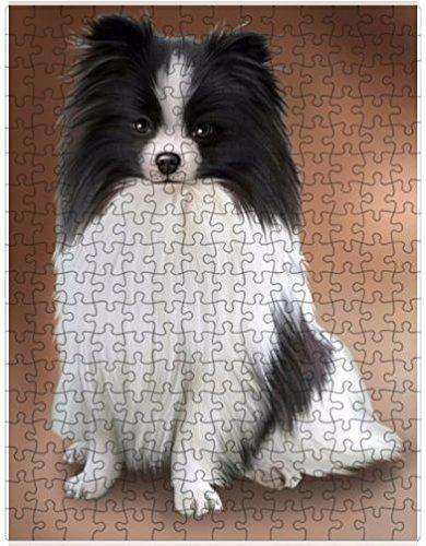 Pomeranians Dog Puzzle with Photo Tin D532