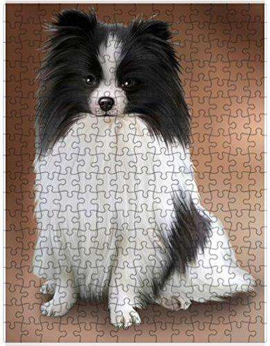 Pomeranians Dog Puzzle with Photo Tin
