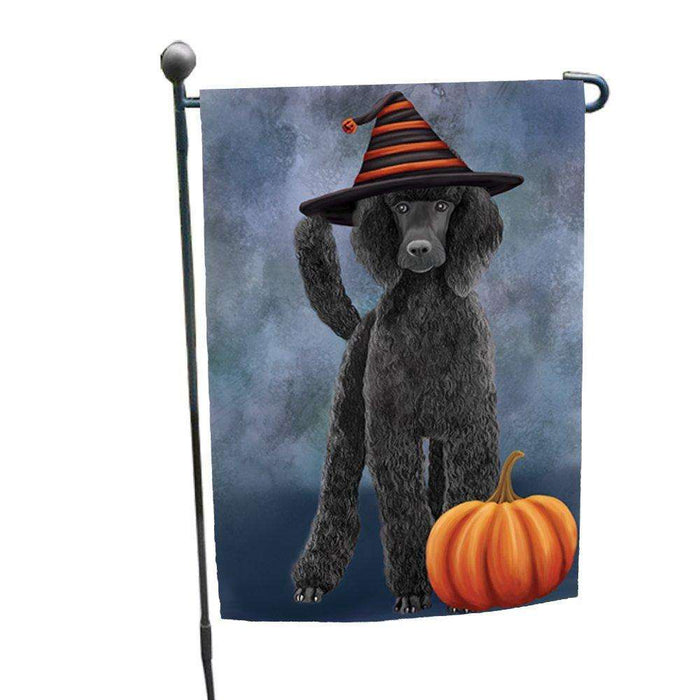 Poodle Black Dog Garden Flag GF077