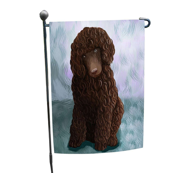 Poodle Brown Dog Garden Flag