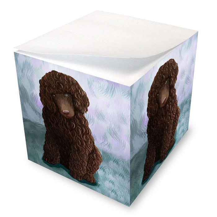 Poodle Brown Dog Note Cube
