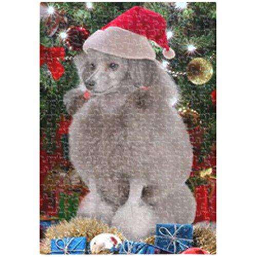 Poodle Christmas Puzzle 300 Pc. with Photo Tin