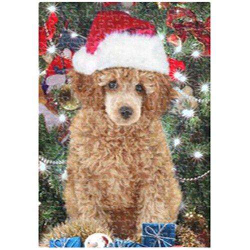 Poodle Christmas Puzzle 300 Pc. with Photo Tin
