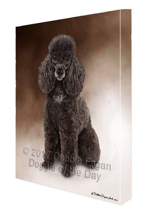 Poodle Dog Canvas Wall Art CV025