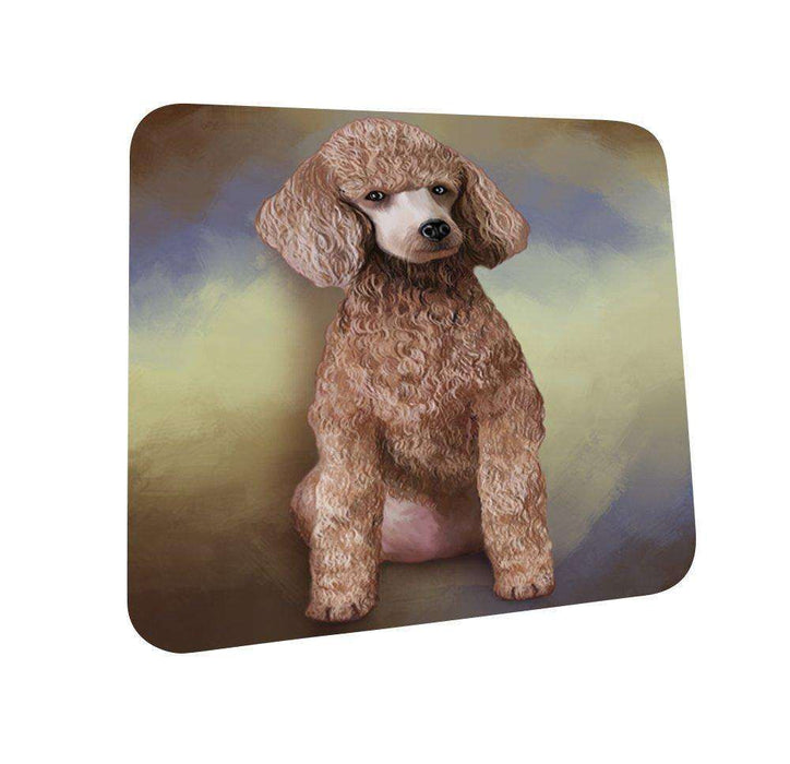 Poodle Dog Coasters Set of 4