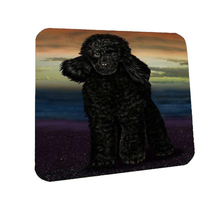 Poodle Dog Coasters Set of 4