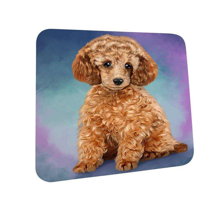 Poodle Dog Coasters Set of 4