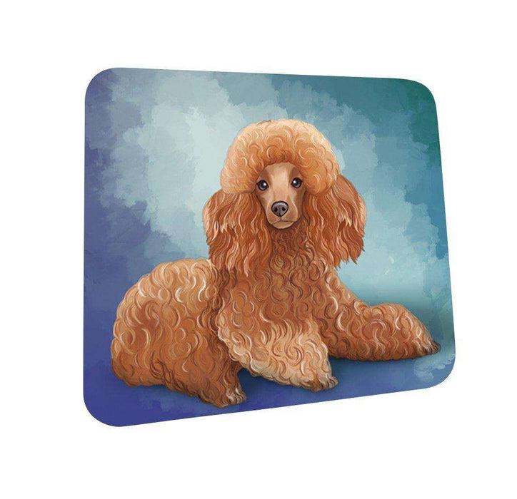 Poodle Dog Coasters Set of 4