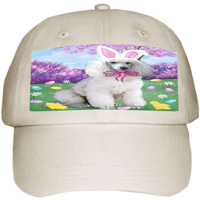 Poodle Dog Easter Holiday Ball Hat Cap HAT51381