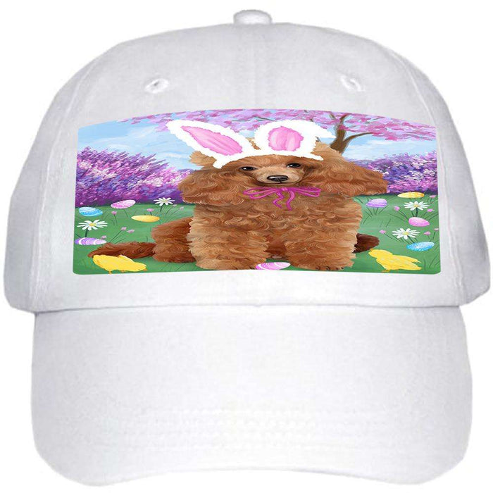 Poodle Dog Easter Holiday Ball Hat Cap HAT51390