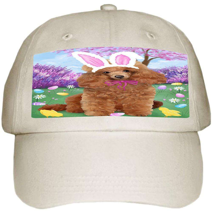 Poodle Dog Easter Holiday Ball Hat Cap HAT51390