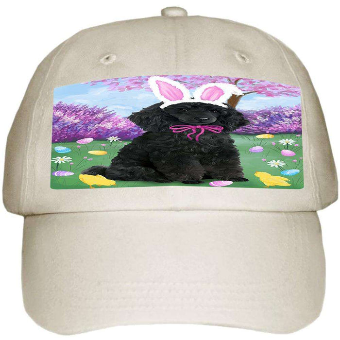 Poodle Dog Easter Holiday Ball Hat Cap HAT51396