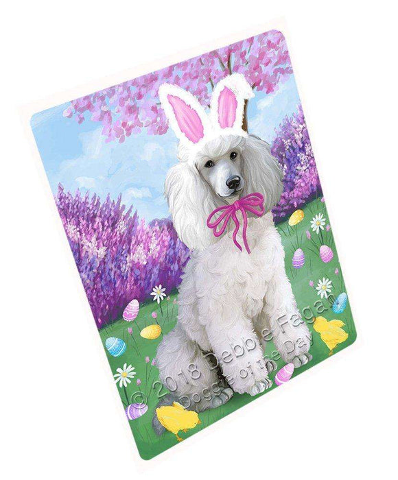 Poodle Dog Easter Holiday Magnet Mini (3.5" x 2") MAG51918