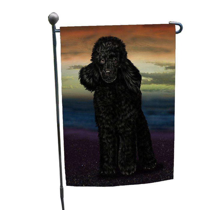 Poodle Dog Garden Flag