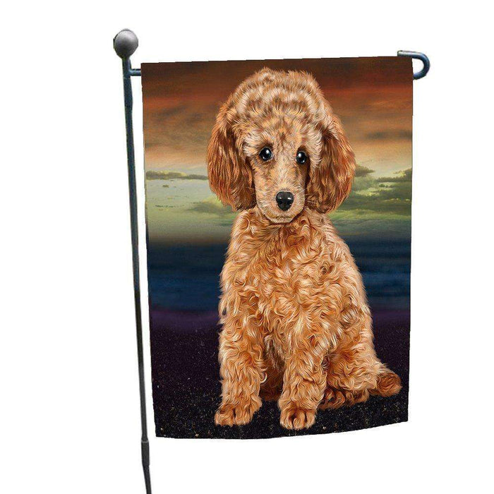 Poodle Dog Garden Flag