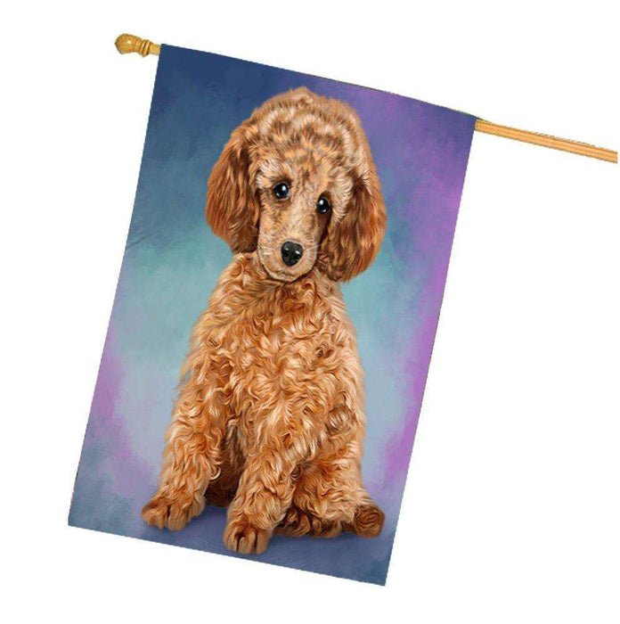 Poodle Dog House Flag FLGA48054