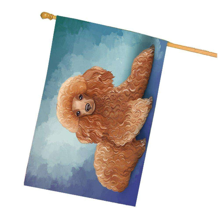 Poodle Dog House Flag FLGA48061