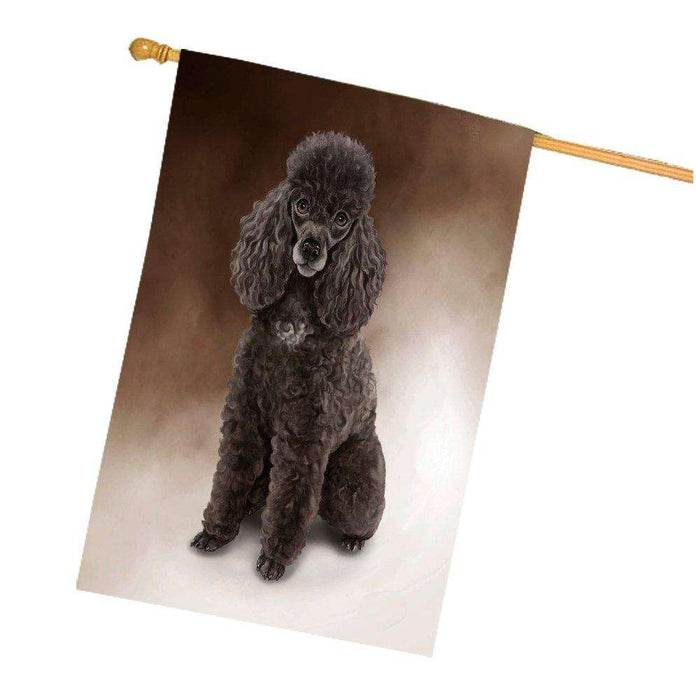 Poodle Dog House Flag HF032