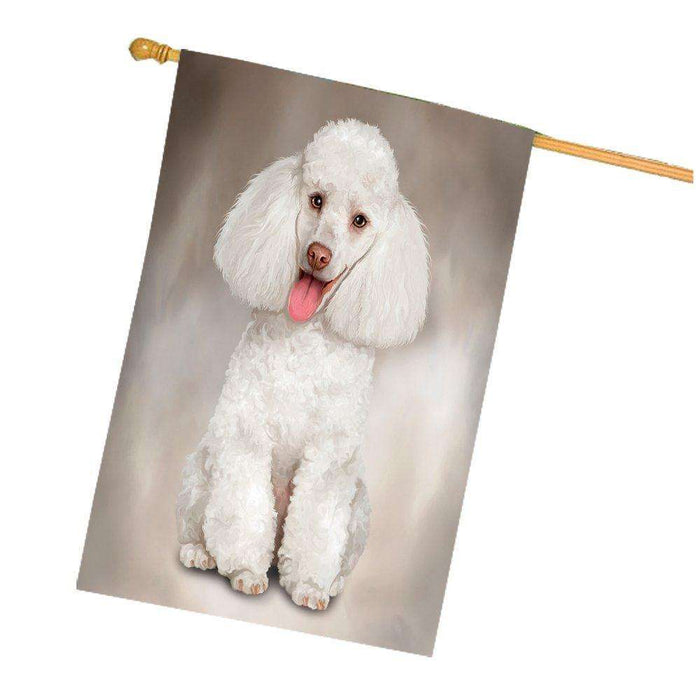 Poodle Dog House Flag HF033