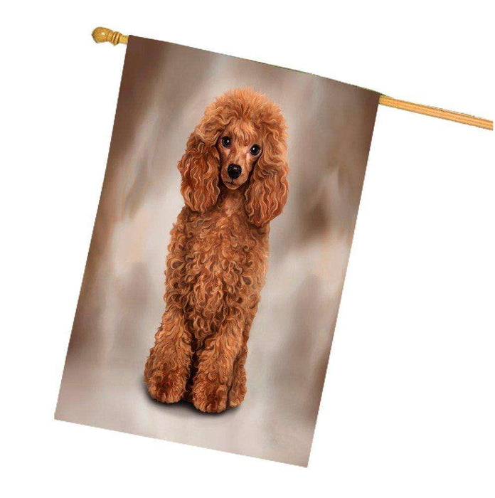 Poodle Dog House Flag HF034