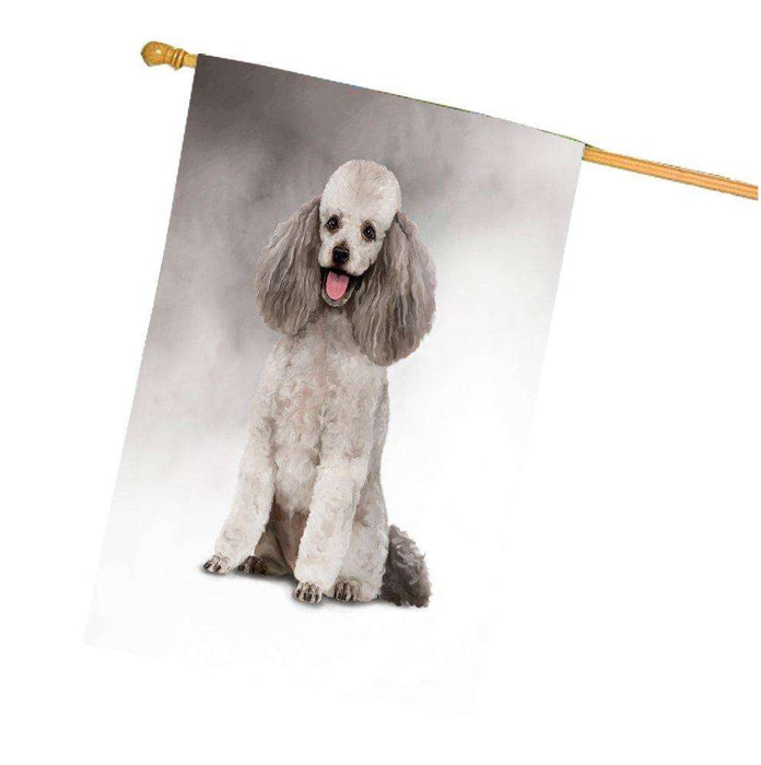 Poodle Dog House Flag HF035