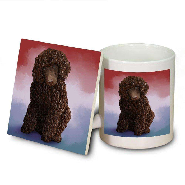Poodle Dog Mug and Coaster Set MUC48051