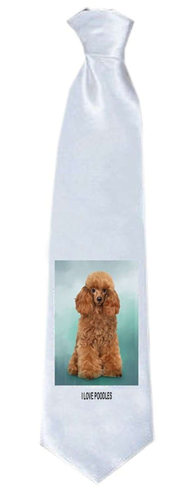 Poodle Dog Neck Tie TIE48171