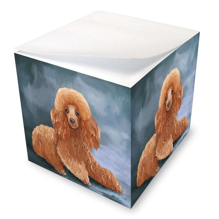 Poodle Dog Note Cube