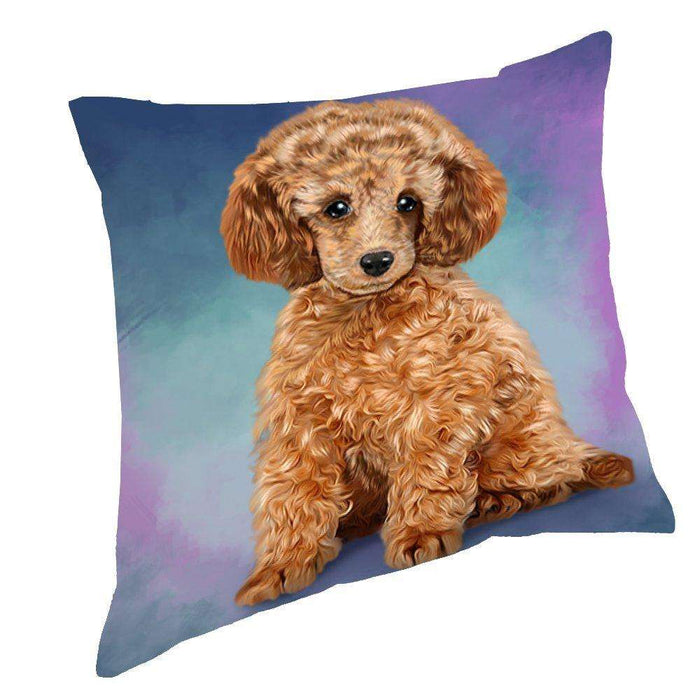 Poodle Dog Pillow PIL48216