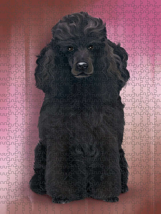 Poodle Dog Puzzle with Photo Tin PUZL48894