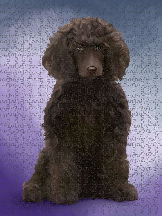 Poodle Dog Puzzle with Photo Tin PUZL48897