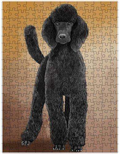 Poodle Dog Puzzle with Photo Tin