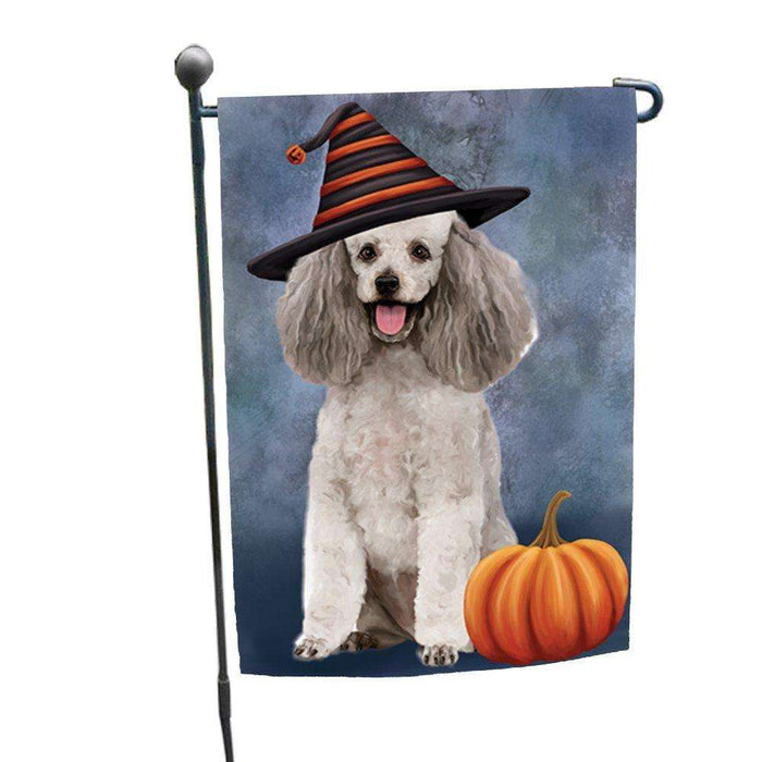 Poodle Grey Dog Garden Flag