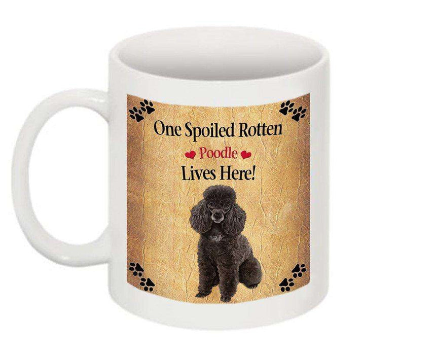 Poodle Spoiled Rotten Dog Mug