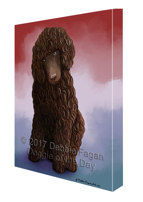 Poodle Dog Canvas Wall Art CVS48522